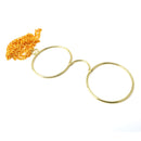 Pince Nez Spectacle Glasses - Theodore Roosevelt Armless Dress Up Glasses - 1 Pair