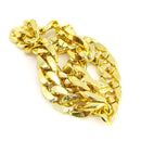 Rapper Gold Chain Accessory - 90s Hip Hop Fake Gold Costume Necklace - 1 Piece