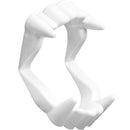 White Sharp Vampire Fangs - Dracula Monster Teeth for Party Favors and Supplies - 12 Pack