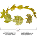 Gold Roman Laurel Wreath - Roman Emperor Crown and Greek God and Goddess Circlet