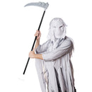Scythe Staff with Skulls - Grim Reaper Death Scythe Costume Accessories Weapon Prop
