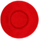 Red French Style Beret - Women's Classic Beret Hat for Casual Use - 1 Piece