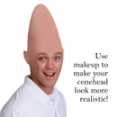 Alien Cone Bald Head - Weird Costume Accessory Egg Shaped Heads Props for Men Women Boys and Girls