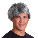 Grey Old Man Wig - Salt and Pepper Hair Old Person Grandpa Wigs Costume Accessories for Boys and Girls