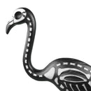 Zombie Skeleton Flamingo Yard Ornaments with Stakes, Pack of 2