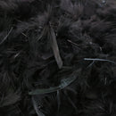 Feather Boa Costume Accessory - Great Black Boa with Feathers - 1 Piece