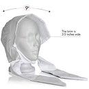 Colonial Pioneer Womens Bonnet - Revolutionary War White Pilgrim Women Bonnets Sun Hats Dress Up Costume Accessories