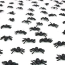 Realistic Spider Table Sprinkles - Fake Spiders for Decorations and Favors - 144 Pieces